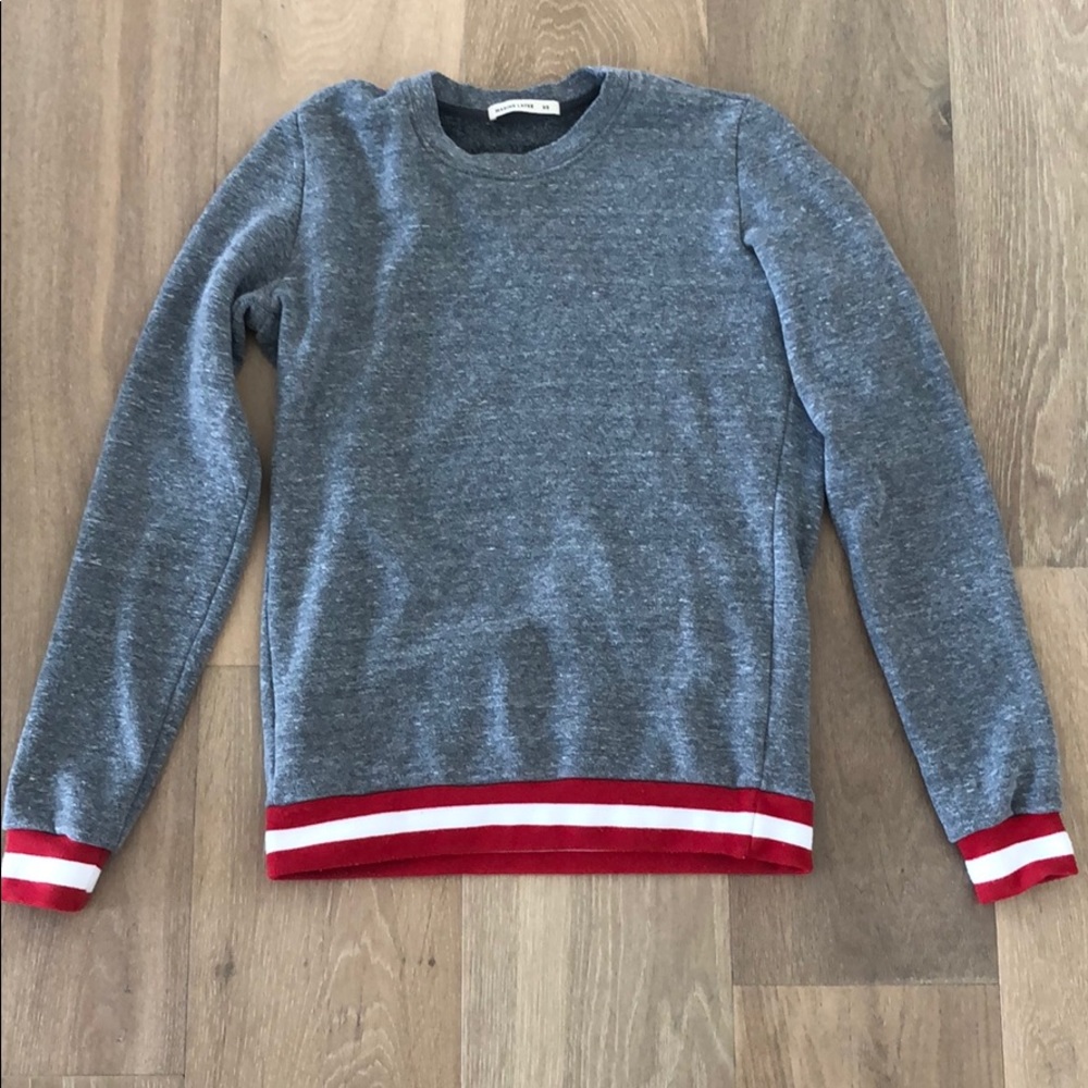 Marine Layer gray sweatshirt